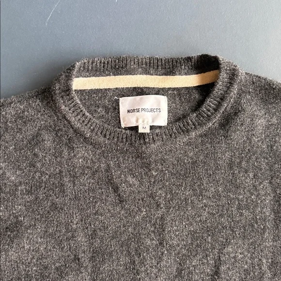 Norse Project Sweater (Grey, M) - Picture 2 of 4